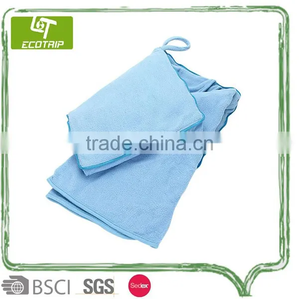 Super Soft 100% Polyester Cheap Plain Travel Airline Korean Blanket photo-5