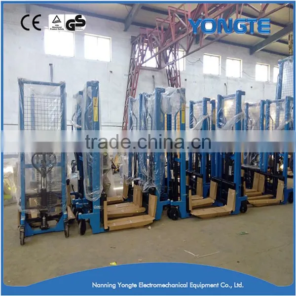 Manual Hydraulic With Foot Pedal Lifting Stacker photo-6