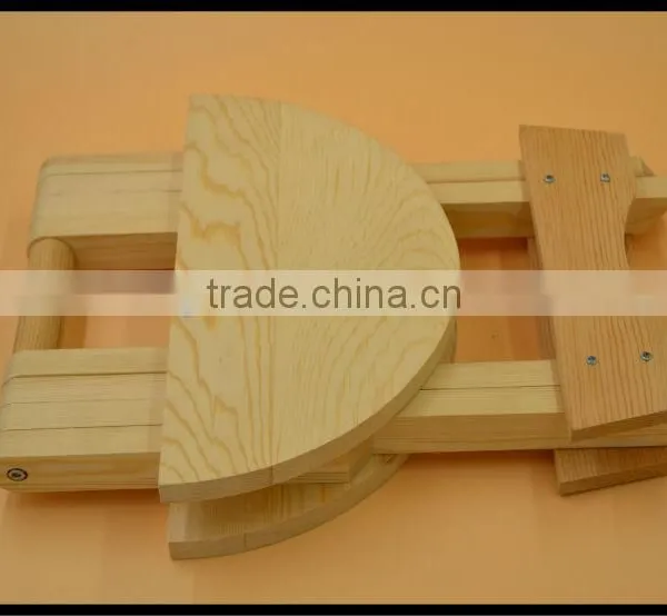 Wooden Folding Chairs,round Wooden Stool Outdoor photo-3