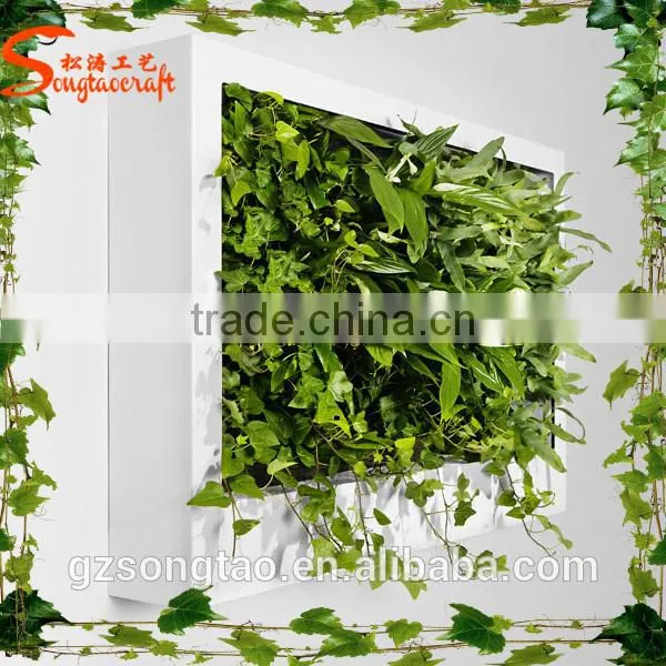 2015 New Products on the Wall Vertical Artificial Green Wall for Home Garden photo-5