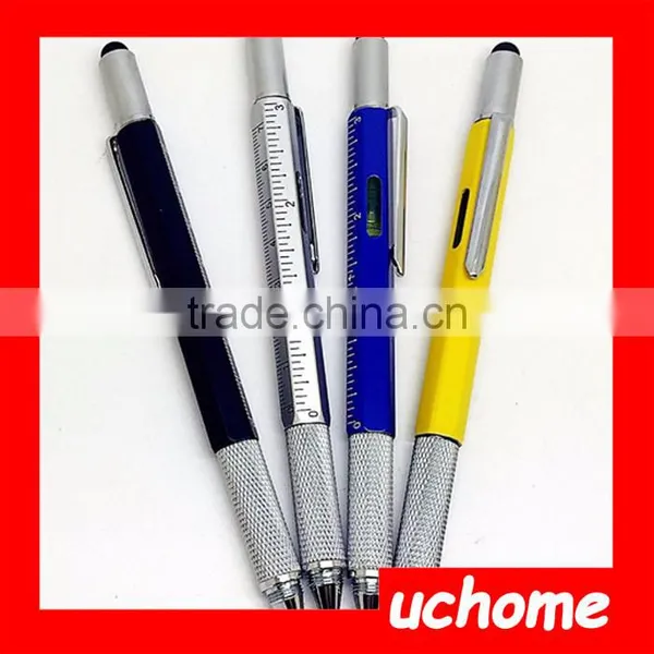 UCHOME 5 in 1 Multi Function Pen With Stylus and Level , Multi Tool Pen Screwdriver Pen photo-2