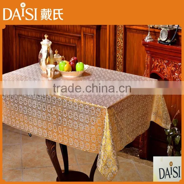 Waterproof Dining Table Covers Stain Resistant Tablecloth Vinyl Tablecloths Wholesale photo-2