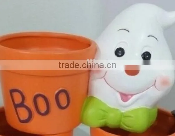 Halloween Decorations Ceramic Flower Pots photo-2