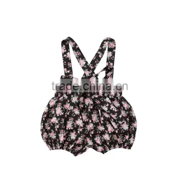 Wholesale New Arrival Cute Bib Pants Set for Baby Girls photo-4