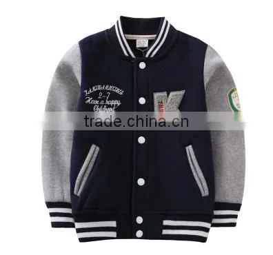 Fashionable Winter Jacket Wholesale Collared Thick Printed Fleece Jacket KM0575 photo-2