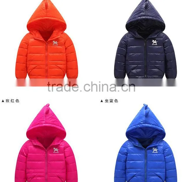Latest Kids Fashion Dianosaur Animal Cute Down Clothes,custom Made Boys Padded Warm Down Jacket photo-2