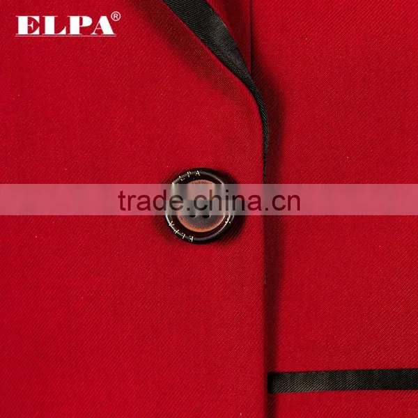ELPA Slim Black Fancy Blue Red Children Suit 3 Piece Kids Boys Suits photo-5