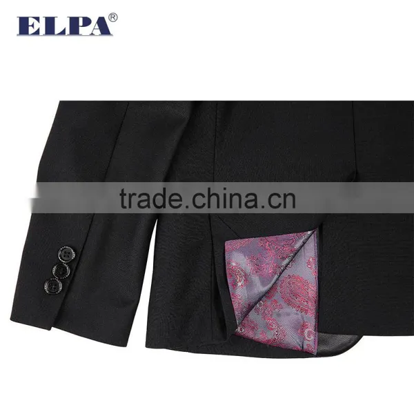 ELPA NXB0101 Formal Fancy Black 3 Piece Designer Boys Suits photo-4