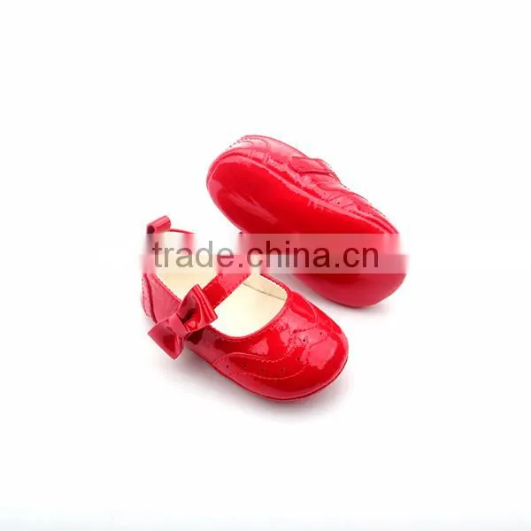 Factory Derictly Wholesale New Style Soft Sole Leather Baby Dress Shoes photo-2
