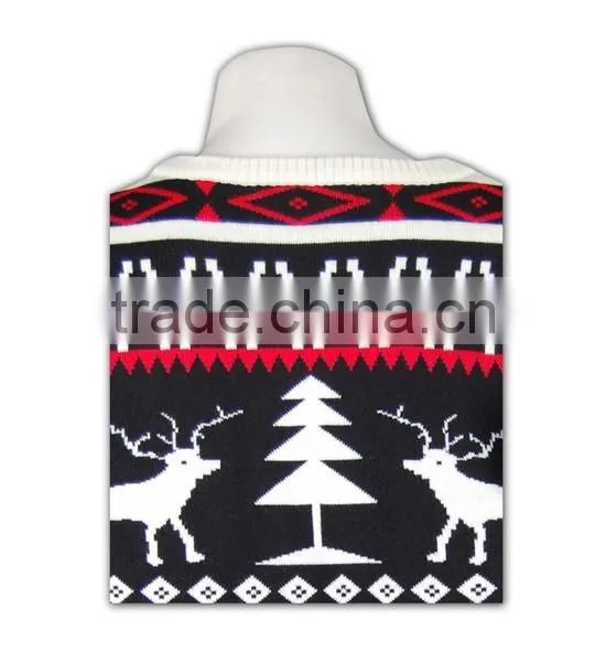 ISO9001/BSCI Latest Design Women Winter Knitted Partter Sweater photo-6