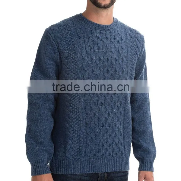 New Style of Lambswool Fashion Sweater Custom Mens Sweater High Fashion photo-2