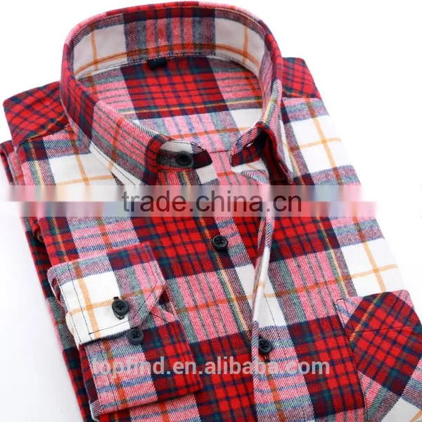 Wholesale Custom Plaid Flannel Shirt for Men photo-2