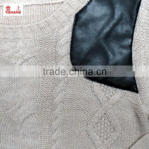Latest Women Clothes Cable Sweater,5GG,90%Acrylic 10%Wool photo-3