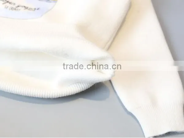 Latest Baby Girl Cartoon Pattern Pullover Sweater Design photo-4