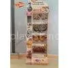POP Free Floor Standing Corrugated Cosmetic Display Stands for Exhibition