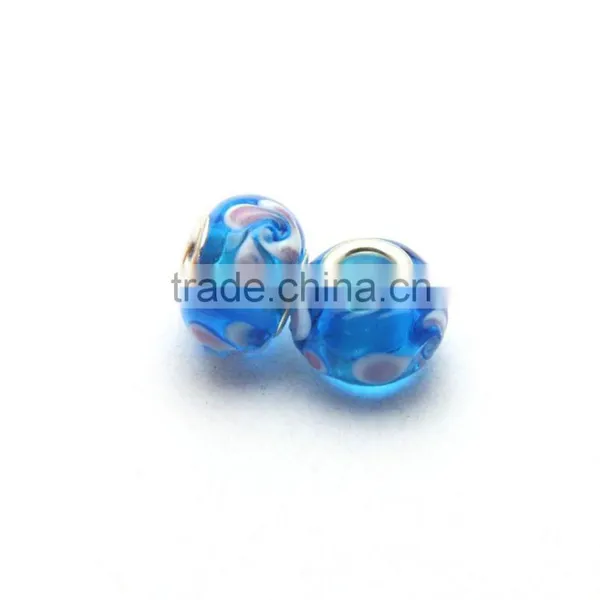 DIY Lampwork Murano Glass European Mix Beads - Compatible With Major Charm Bracelets Perlas de Vidrio photo-2
