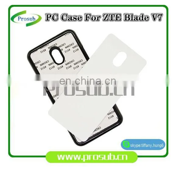 2d Sublimation PC Plastic Blank Smartphone Case Cover for Prosub-ZTE Blade V7 photo-2