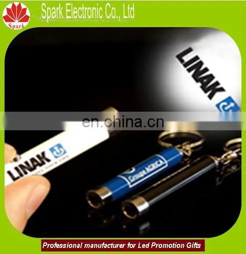 Projective Torch Key Chain Light Logo Projector Logo Keychain photo-3