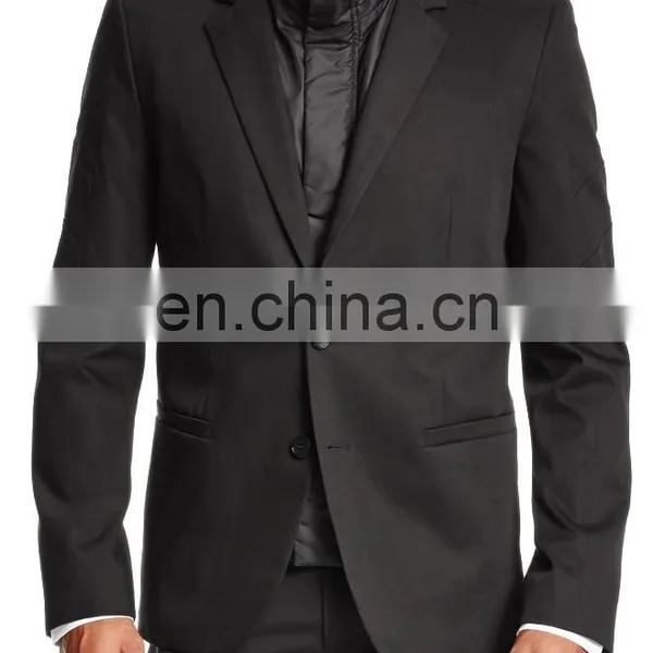 Slim Fit, Stretch Cotton Jacket With Detachable Inlay photo-4