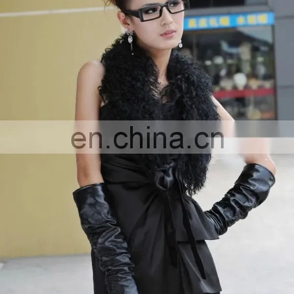 Mongolian Lamb Fur Shawl Cape for Ladies photo-4