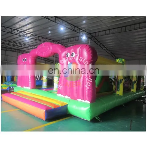 Elephant Inflatable Obstacle Course photo-2