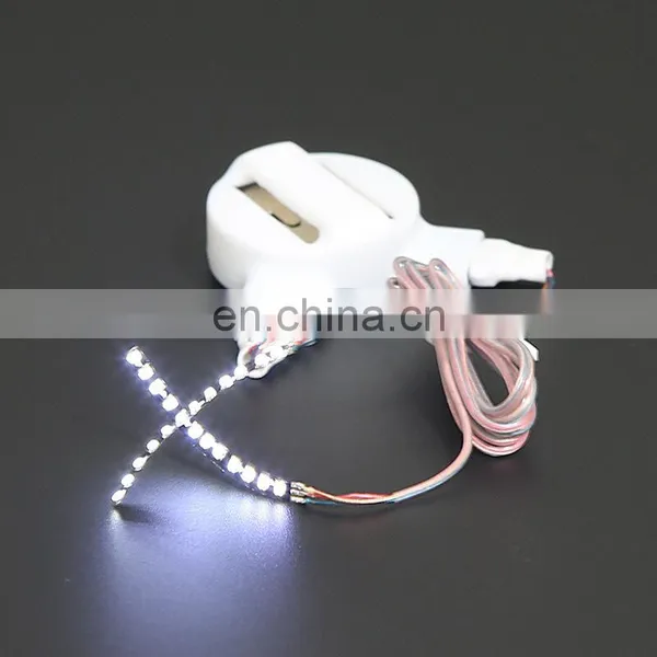 Unisex Flashes Interactive LED Light Eyelash Shining Eyeliner Charming Unique Waterproof LED Eyelashes photo-3