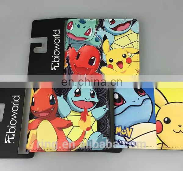 Hot Game Pokemon Go Wallets Cute Cartoon Pocket Monster Wallets BilleteraFor Teenager Boy Girls Leather Money Bag Purse photo-2