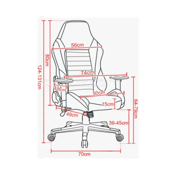 ZX-6602Z Modern Oem Style PC Gaming Computer Chair Racing Office Chair photo-3