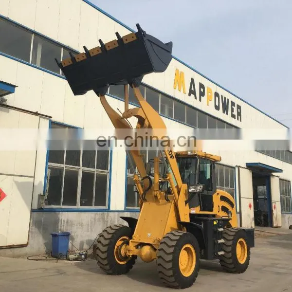 1.6ton 0.8m3 Hydraulic Transmission ZL16F Mini Shovel Wheel Loader photo-5