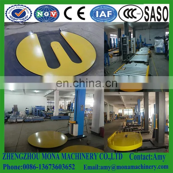 HOT !!!wood Pallet Stretch Wrapping Machine/Stretch Film Machine Price/Airport Luggage Wrapping Machine' PRICE photo-5