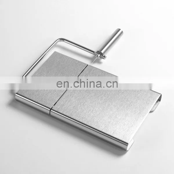 High Quality Stainless Steel Butter Cutter Cheese Slicer With Replaceable Wire photo-4