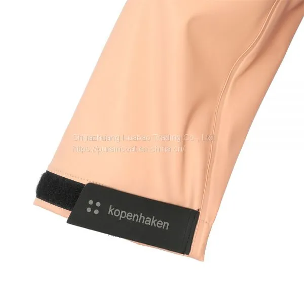 Ladies Long PU Raincoat-KBW1028 photo-3