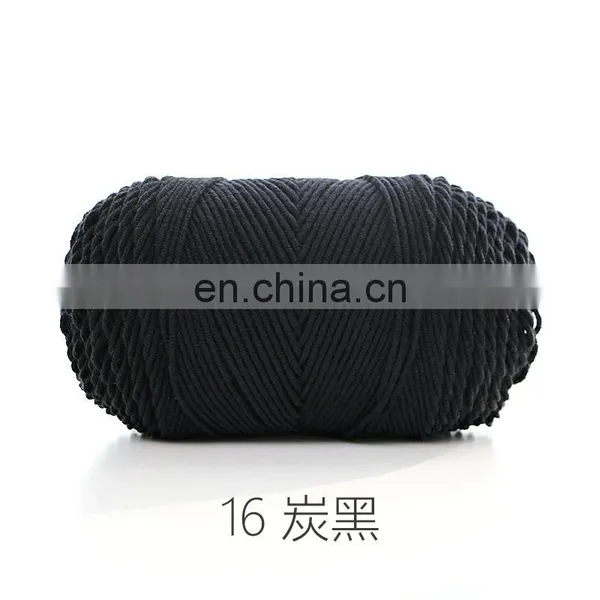 Rainbow Knitting Yarn In 55%Acrylic 45%Cotton Yarn For Children Gifts photo-7