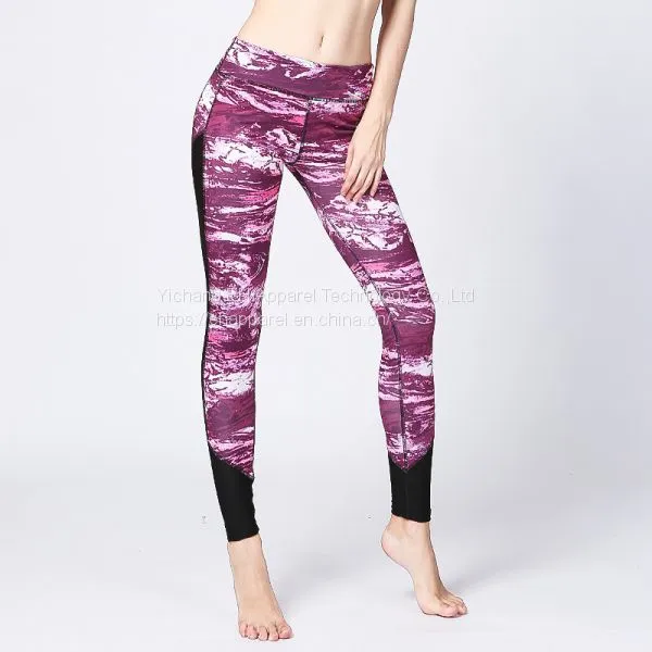 Print Custom GYM Workout High Waist Yoga Squat Proof Scrunch Butt Leggings photo-2
