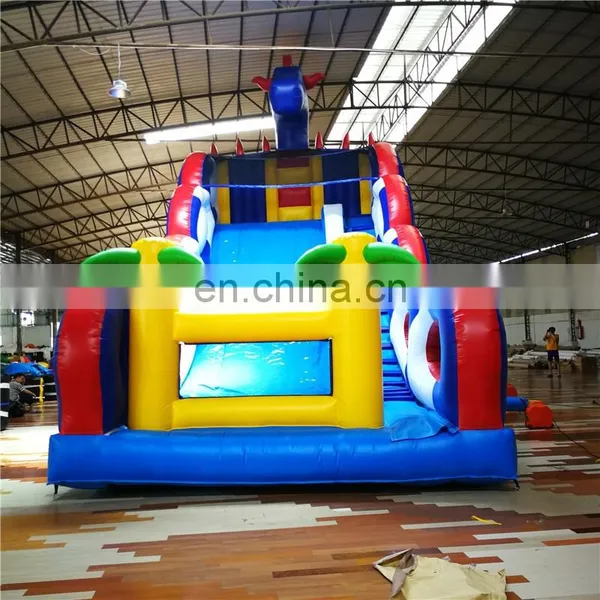 Commercial Forest Theme Kids Outdoor Inflatable Bounce House With Slide On Sale photo-6