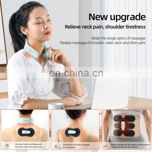 JOYROOM Smart 2020 Portable Mini Electric Wireless Intelligent Neck Massager 360 Infrared Physiotherapy photo-2