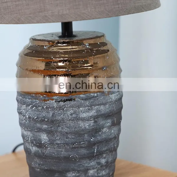 Popular Design Table Decorative Custom Porcelain Study Table Lamp for Home Decor photo-3