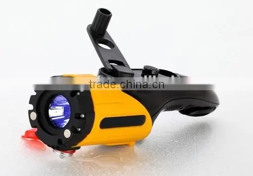 Multi Function LED Car Emergency Hammer Rechargeable Led Safety Light photo-4