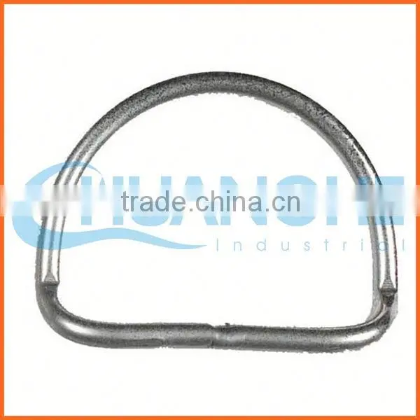 China Supplier Metal Welded d Ring for Belt photo-2