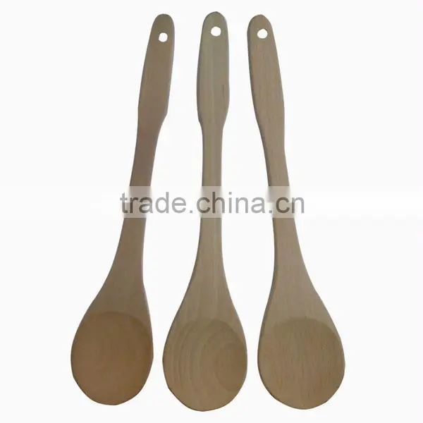 Flat Wooden Spoon for Cooking