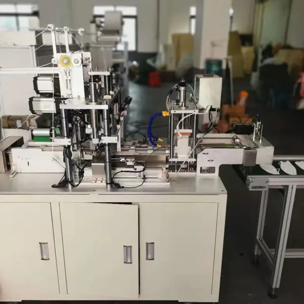 Mask Equipment Manufacturer High-speed Elastic Mask Machine Ultrasonic Cup Mask Machine photo-3