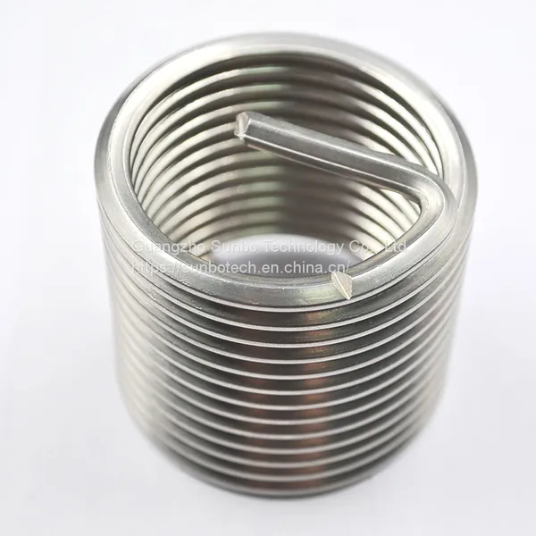 Stainless Steel Metric Course Size Free Running Wire Thread Insert photo-5