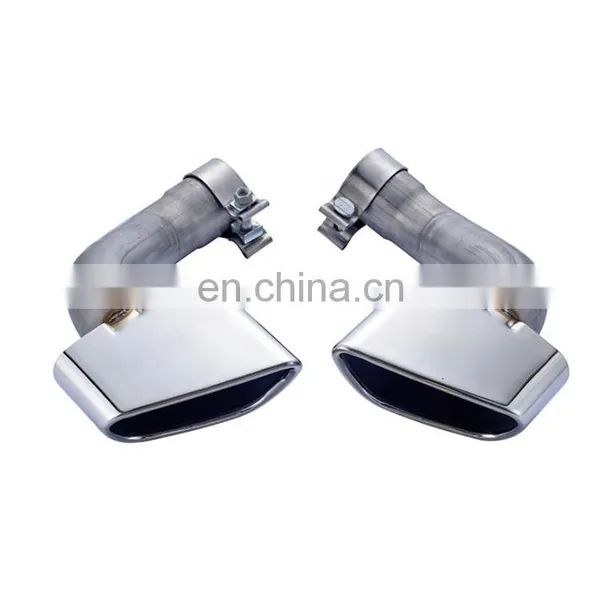 Hot Sale High Quality Universal Stainless Steel Exhaust Tailpipe Tip for BMW 10-13 X5 E70 Exhaust Tip