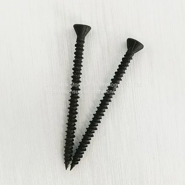 High-Low Thread Drywall Screws Trim Head Reduced Size Head Construction Screws