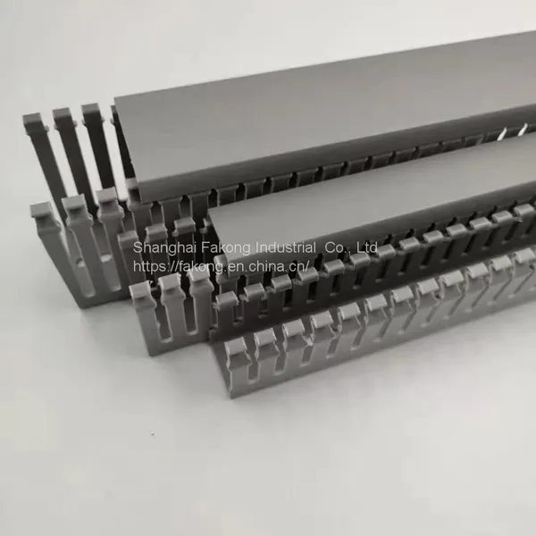 Rigid PVC Wiring Ducts,cable Ducts,cable Trunking.slotted Trunking,wire Duct photo-3