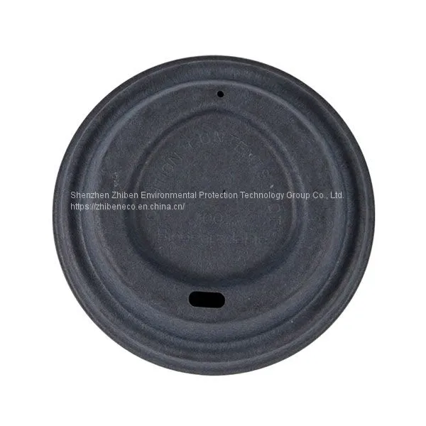 Bagasse Sugarcane Disposable Compostable Biodegradable Elegant Paper Pulp Coffee Cup Sip Lid Cost