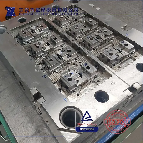 High Precision Plastic Injection Mold for LCP A470 Mineral Fiber Reinforced 50% High Strength UL Yellow Card photo-2