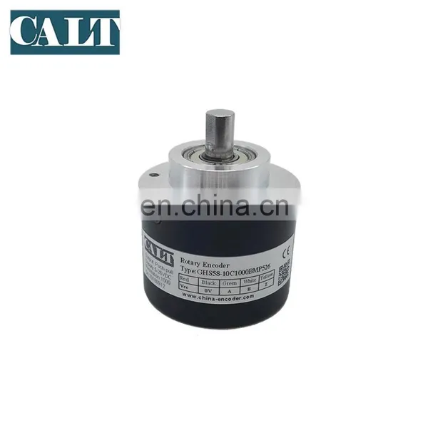 2000ppr 8mm Solid Shaft GHS58-08G2000BML526 Incremental Optical Encoder for CNC Machine photo-3