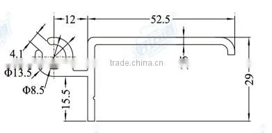 05422 Aluminum Alloy Truck Floor / Aluminum T Track Flooring for Truck Body Flooring photo-2