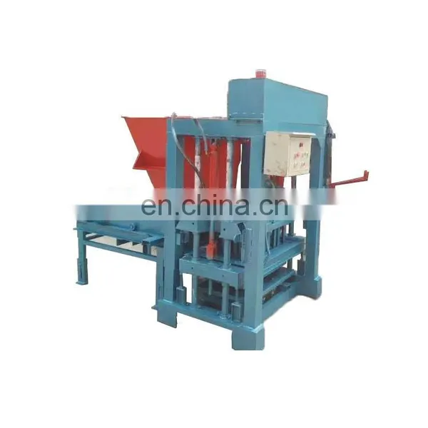 QTJ4-25 Small Manual Hollow Block Machine Fly Ash Brick Making Equipment Machinery For Small Industries photo-2